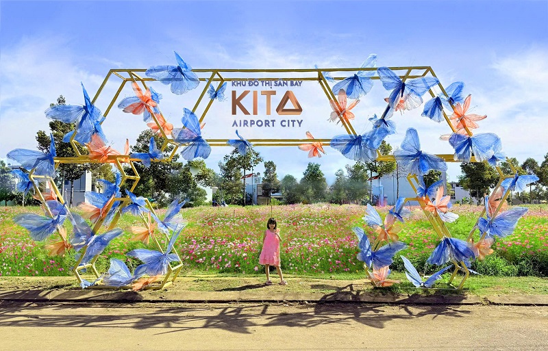 Vườn Hoa Sao Nhái Rực Rỡ Mở Cửa Tại KITA Airport City Cần Thơ