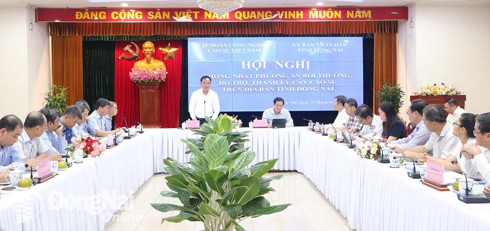 Đồng Nai Thu hồi hơn 4.500 ha đất cao su cho các dự án năm 2025