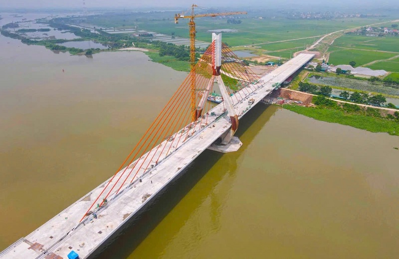 Cầu Đồng Việt Sắp Thông Xe, Tạo Động Lực Phát Triển Bắc Giang và Hải Dương