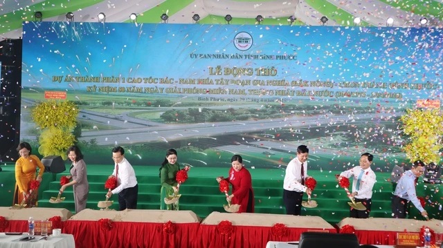 Khởi công dự án cao tốc Gia Nghĩa - Chơn Thành