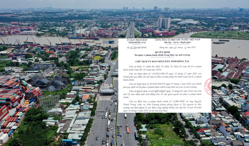 Đồng Nai Tăng Cường Xử Phạt Doanh Nghiệp Vi Phạm Môi Trường trong Khu Công Nghiệp