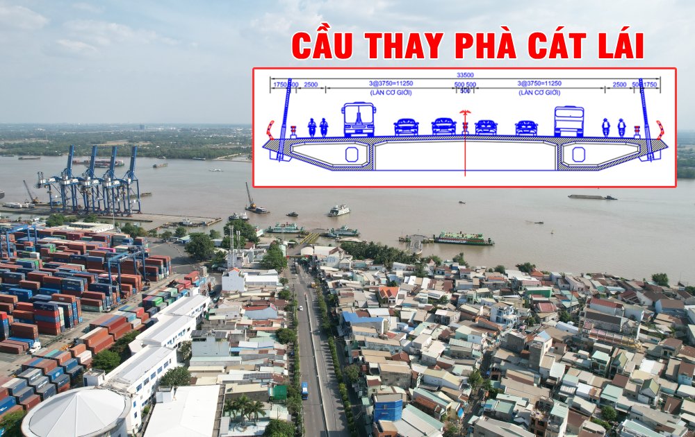 Đồng Nai công bố phương án mới nhất về xây dựng cầu Cát Lái