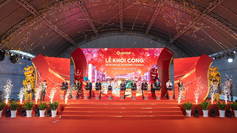Sun Group Khởi Công Khu Đô Thị Biển 37.000 Tỷ Đồng Tại Vũng Tàu