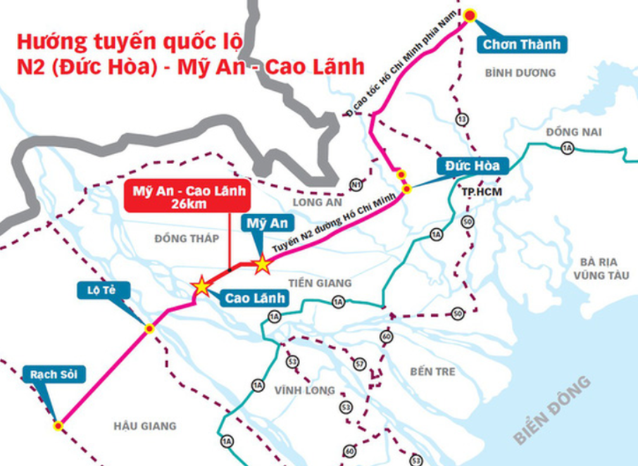 Cao tốc Mỹ An - Cao Lãnh: "Cú hích" cho bất động sản Đồng Tháp?
