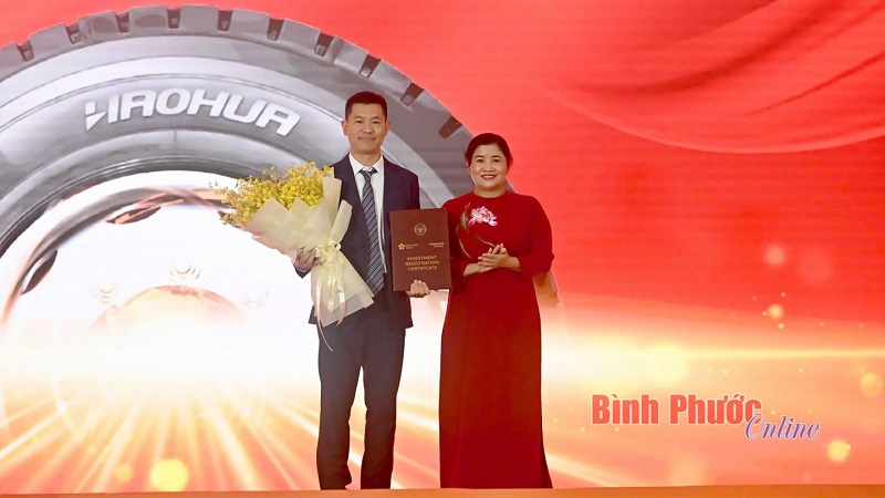 Bình Phước khánh thành nhà máy sản xuất lốp xe 500 triệu USD