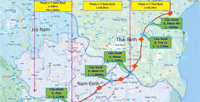 Thu hồi 200ha đất để triển khai cao tốc Ninh Bình - Hải Phòng